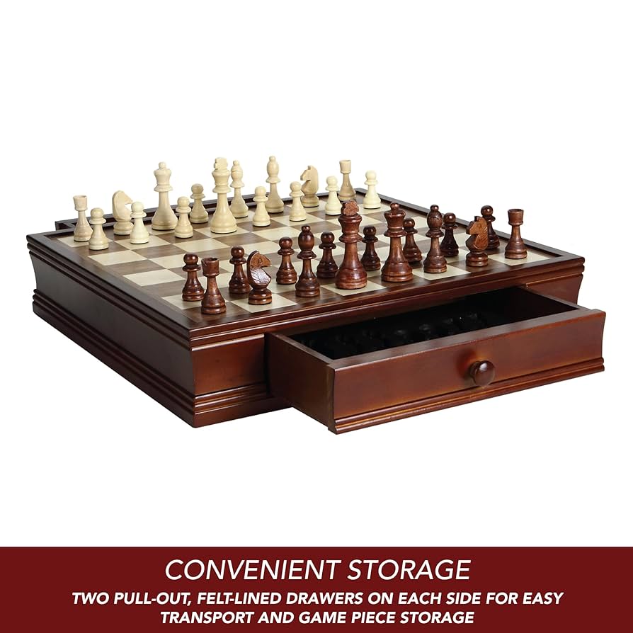 ANYONE CHECKER BOARD 6種セット Amazon.com: Hathaway Prodigy 19-in Wooden Chess and Checkers